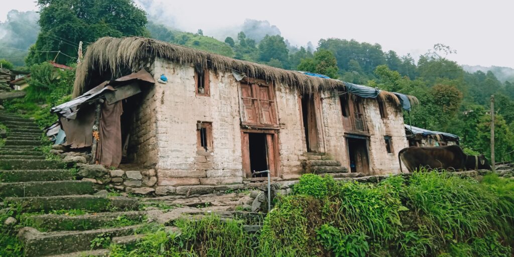 House of mountains in Uttarakhand