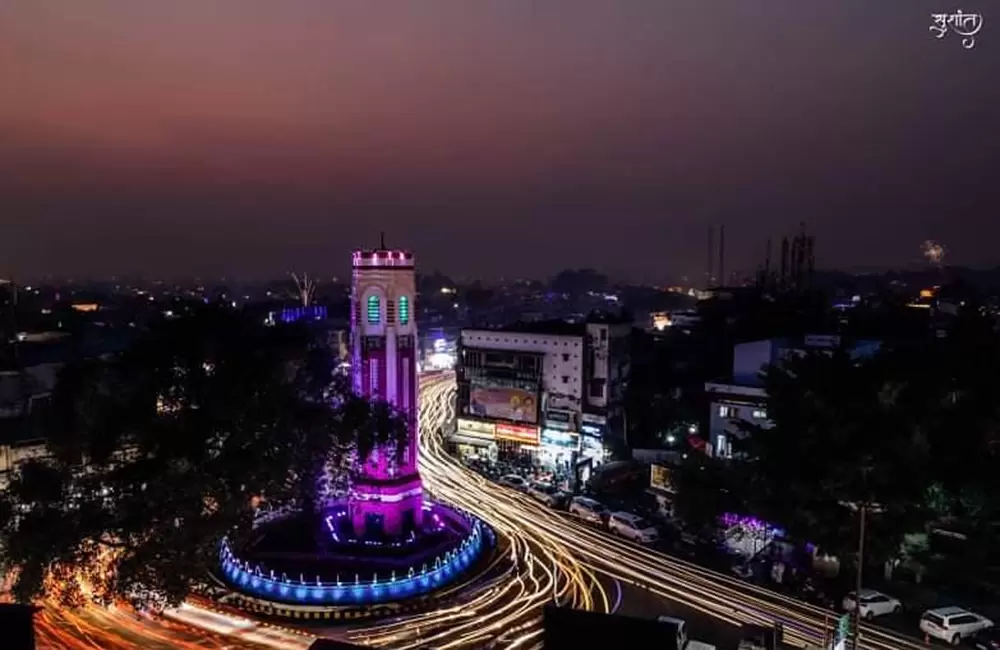 Clock tower Uttarakhand